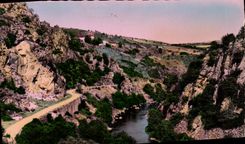 CPM Auvergne Gorges de Chouvigny 