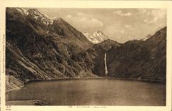 VINTAGE POSTCARD Luchon Lake Oo