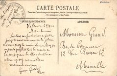 VINTAGE POSTCARD Valence Ruins of Crussol