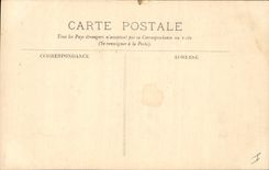 La POSTAL Amboise de la VENDIMIA lleva el viejo juego de la palma