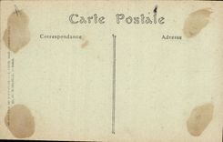 VINTAGE POSTCARD Tours Church Martin Saint