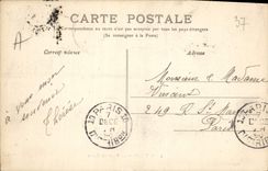 VINTAGE POSTCARD Tours the tower of Own way