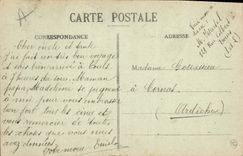 VINTAGE POSTCARD Tours the cathedral and the private hospital of Gatien Saint