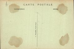 VINTAGE POSTCARD Tours Interior of the basilica St Mertin