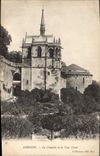 VINTAGE POSTCARD Amboise the vault and the Cesar Tower