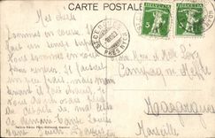 VINTAGE POSTCARD the top Pares It