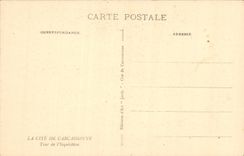 CPA Cite de Carcassonne Tour de l'Inquisition