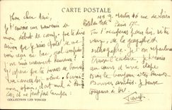 VINTAGE POSTCARD Gerardmer the cascade has Retournemer