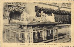 CPA Bourg Eglise de Brou Mausolee de Philibert le Beau