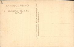 CPA Bourg Eglise de Brou Le portail