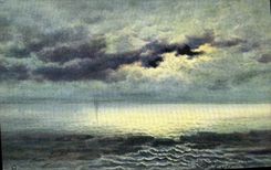 VINTAGE POSTCARD Sea