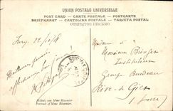 Señora Morin señora Recamier Museum de la POSTAL de la VENDIMIA de Versalles