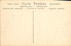 Paladar de la POSTAL de la VENDIMIA de Versalles interior de la cámara acorazada