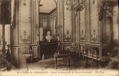 Paladar de la POSTAL de la VENDIMIA del sitio de recepción de Versalles de Marie Antonieta