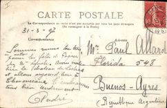 VINTAGE POSTCARD Castle of Amboise Hunting St Hubert