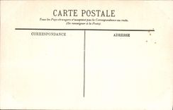 POSTAL Versalles de la VENDIMIA el lavabo del parque de Saturno