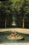 Jardines de la POSTAL de la VENDIMIA de Versalles que el lavabo de Ceres