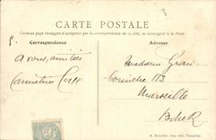 Paladar de la POSTAL de la VENDIMIA de la galería de Versalles de las batallas