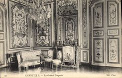 CPA Chantilly La grande singerie