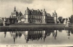 CPA Chateau de Chantilly La Facade Nord Est