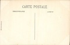 De la VENDIMIA de la POSTAL pequeño Trianon museo de Versalles del trineo de los coches de la señora de Barry