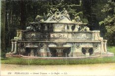 CPA Versailles Grand Trianon Le buffet