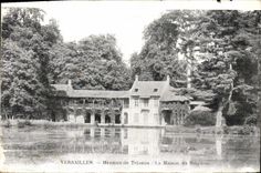 POSTAL Versalles Hamlet de la VENDIMIA de Trianon la casa del señor