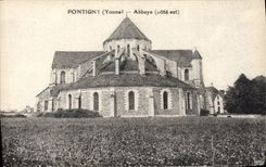 CPA Pontigny Abbaye 
