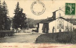CPA Domremy Eglise et maison natale de Jeanne d'Arc