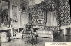 Castillo de la POSTAL de la VENDIMIA del sitio de Compiegne de Marie Antonieta