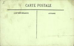 POSTAL Compiegne de la VENDIMIA la iglesia Jacques santo