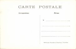 VINTAGE POSTCARD Chantilly Large Stables the horse-gear