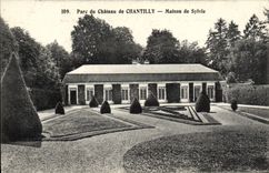 CPA Parc du Chateau de Chantilly Maison de Sylvie