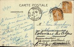VINTAGE POSTCARD Cauterets the Valley city of Cambasque and Monne