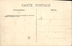 POSTAL Pau de la VENDIMIA el castillo nacional visto del parque grande