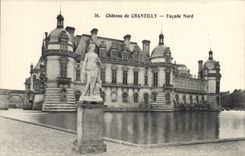 CPA Chateau de Chantilly Facade Nord