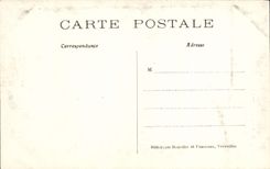 Taladro de la POSTAL de la VENDIMIA de Chantilly la mesa redonda