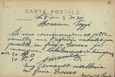 VINTAGE POSTCARD Tours the public gardens Descartes and Rabelais the stone bridge and the Loire