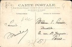 VINTAGE POSTCARD Tours as the crow flies the cathedral