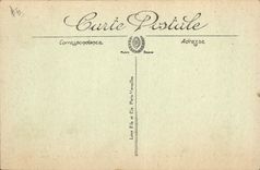 VINTAGE POSTCARD Tours the barracks and the tower of Own way militaria