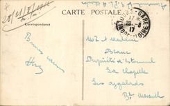 VINTAGE POSTCARD Tours View the Loire the stone bridge the cathedral St Gatien