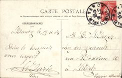 CPA Nancy La fontaine d'Amphitrite