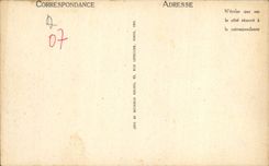 VINTAGE POSTCARD the wood of Paiolive Gleizasse in Patois the large church