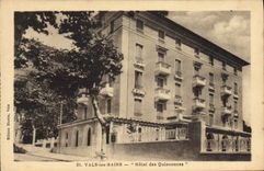 VINTAGE POSTCARD Valleys les Bains Hotel of the Quincunxes