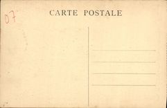 VINTAGE POSTCARD Valleys les Bains Hotel of the Quincunxes