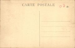 VINTAGE POSTCARD Valleys les Bains the casino Main entrance