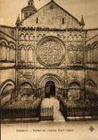 VINTAGE POSTCARD Cognac Light Gate of the church Holy