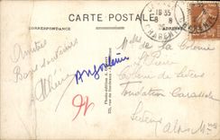 VINTAGE POSTCARD Gothic Angouleme Vault Street of Beaulieu