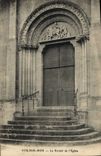 CPA Ver sur Mer Le portail de l'eglise