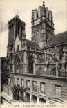CPA Caen L'eglise Saint Jean et la Tour Penchee
